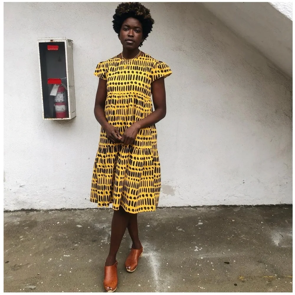 NOOWORKS Frida Dress, Dorcas Code, Small